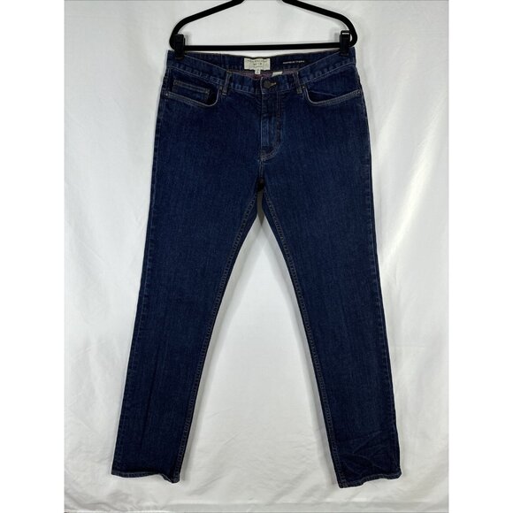 Marc Jacobs MJ 113 Low Rise Skinny Jeans Size 36 x 33 Blue Japanese Fabric - Picture 1 of 16